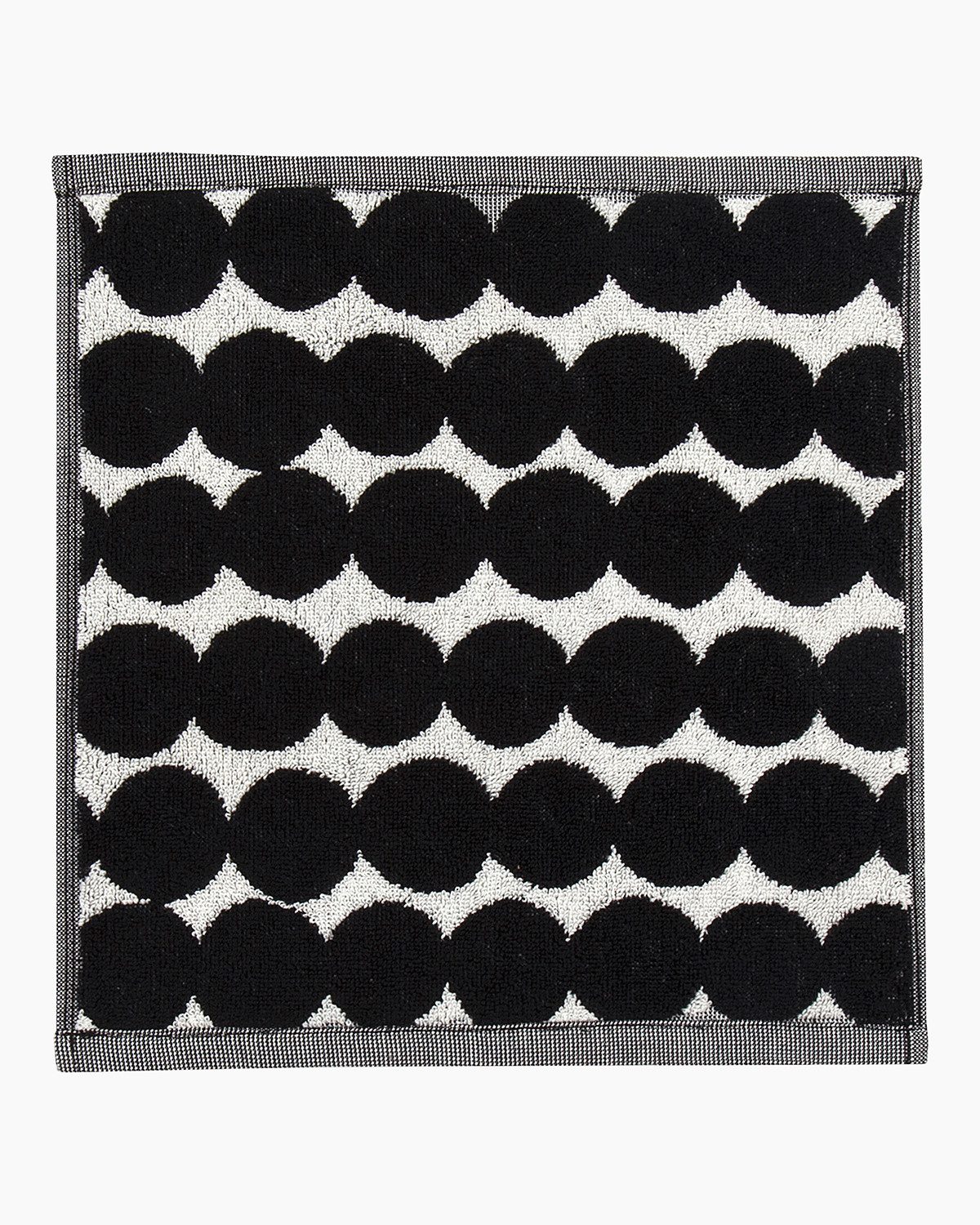 Marimekko Handtuch RÄSYMATTO Gästehandtuch, Baumwolle, schwarz/weiß günstig online kaufen
