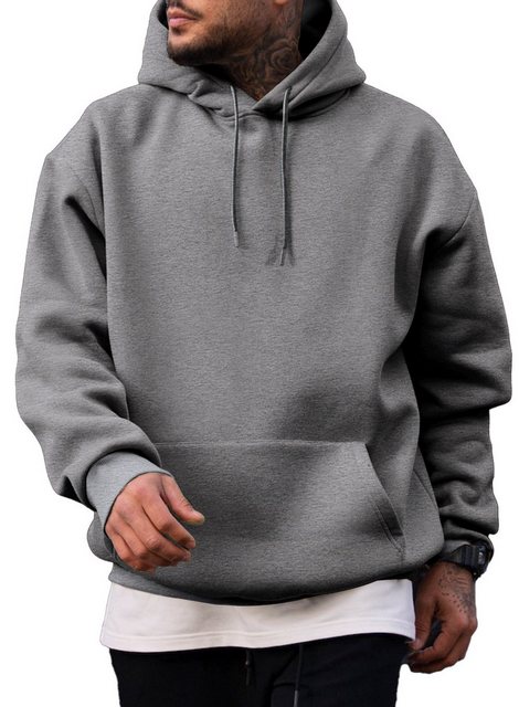 JMIERR Hoodie Hoodie Herren mit Taschen Sweatshirt Männer Baumwolle Kapuzen günstig online kaufen