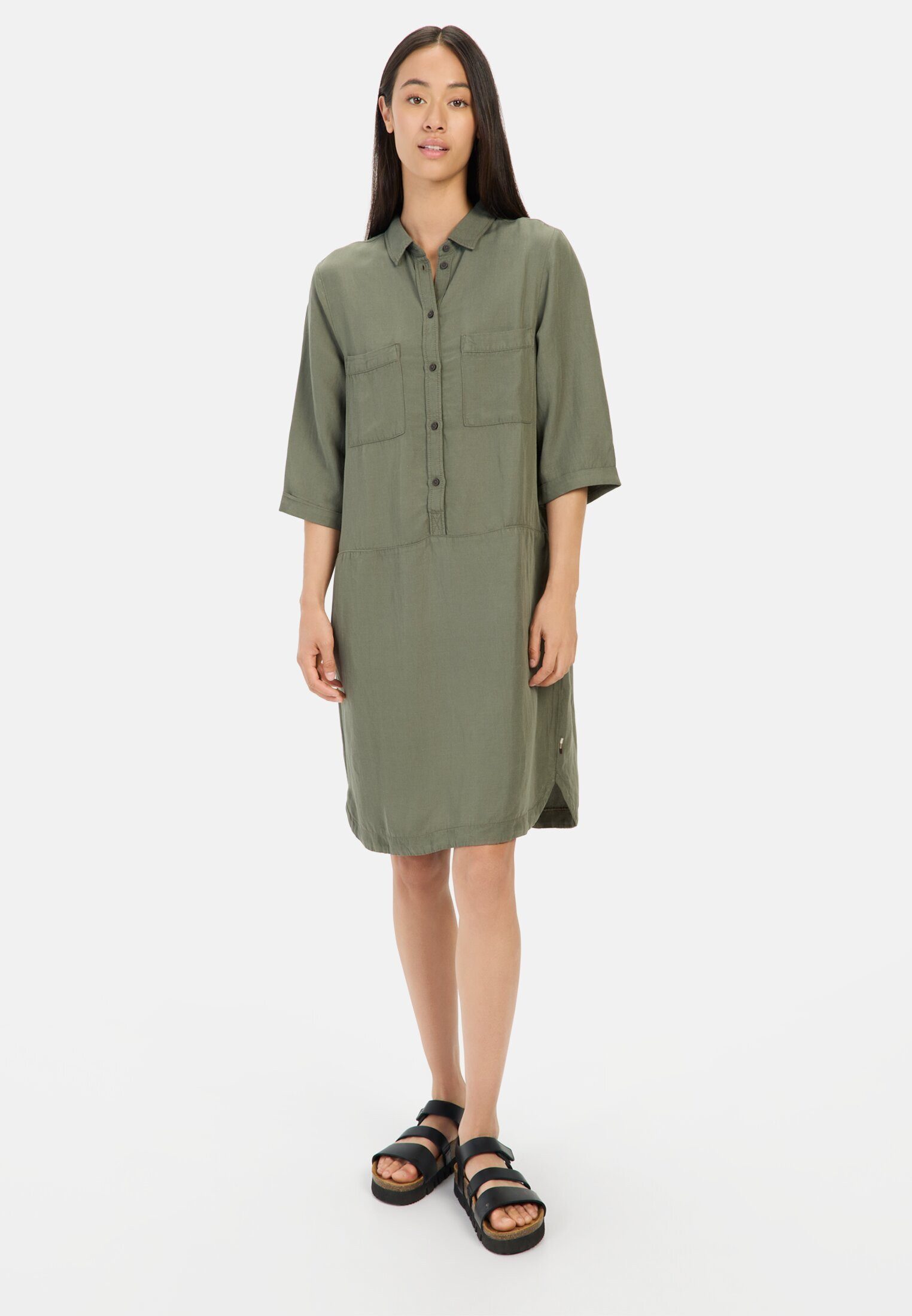camel active Shirtkleid mit Hemdkragen günstig online kaufen