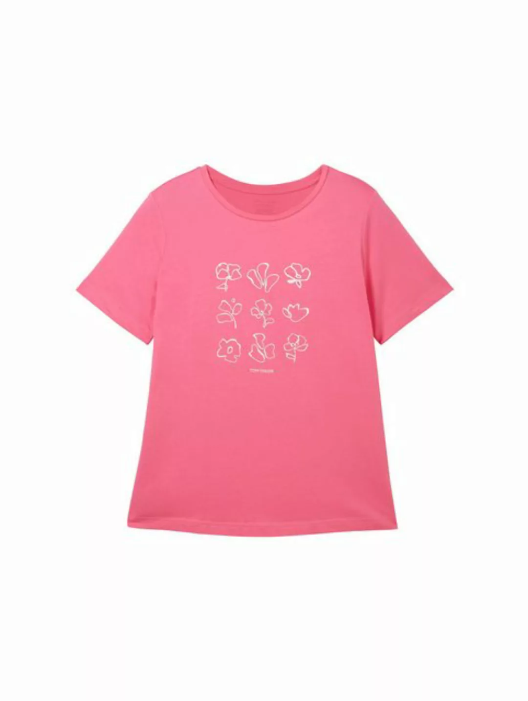 TOM TAILOR T-Shirt Plus - T-Shirt mit Print günstig online kaufen