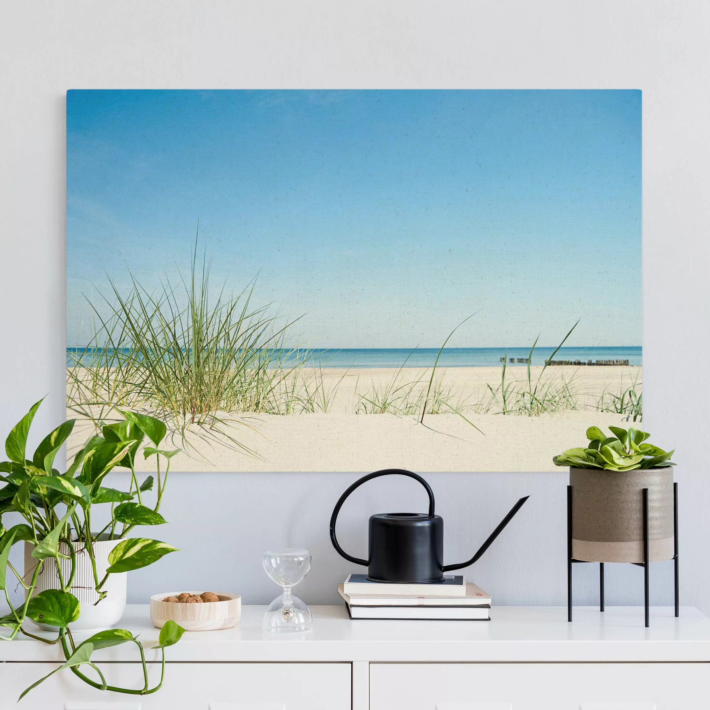 Leinwandbild auf Naturcanvas Ostseeküste günstig online kaufen