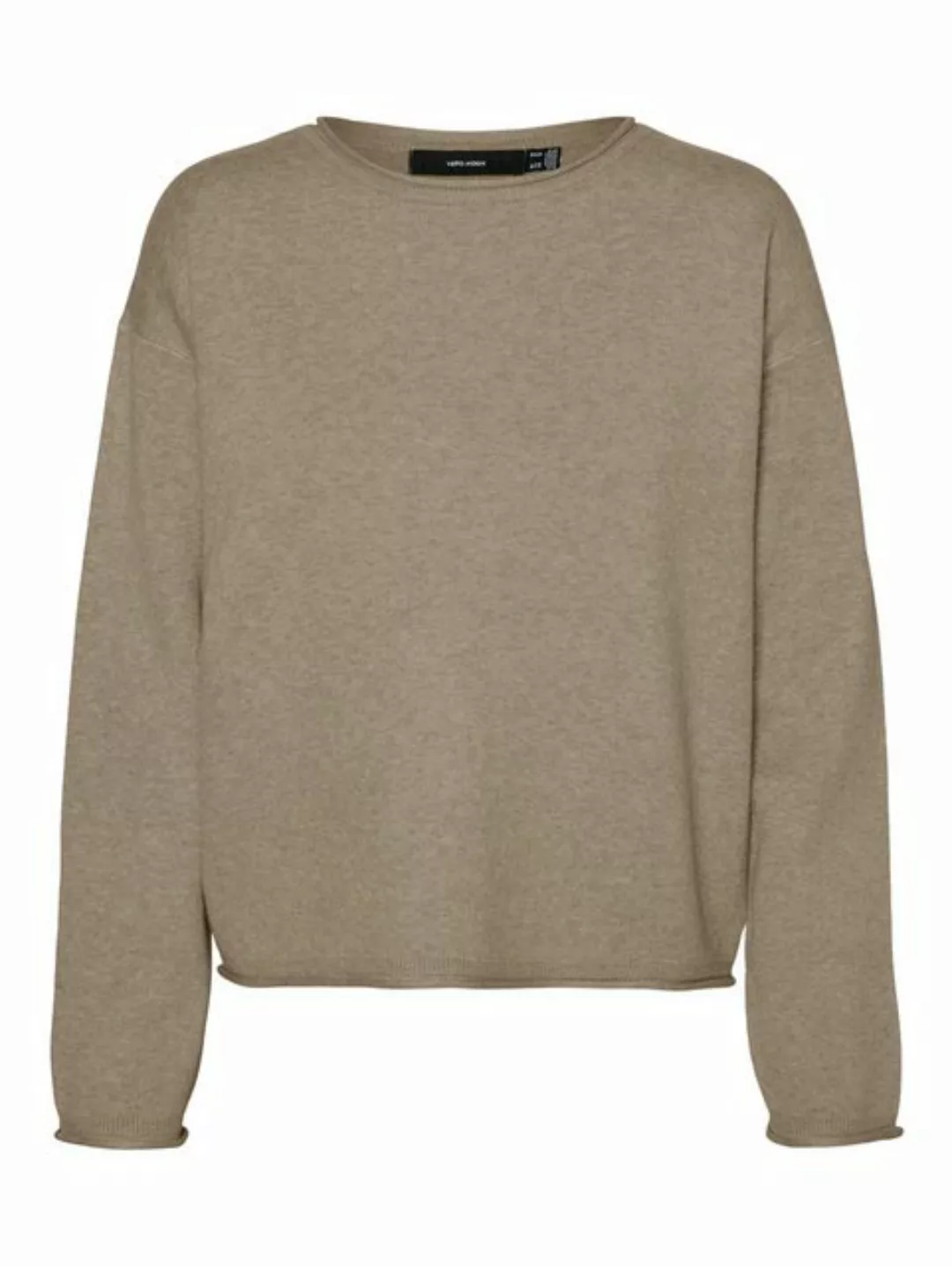 Vero Moda Strickpullover VMGOLD ROLL LS O-NECK PULLOVER GA günstig online kaufen