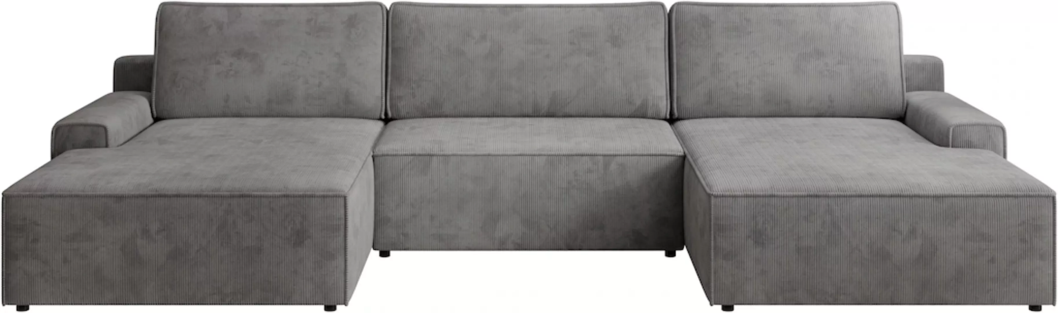 TRENDMANUFAKTUR Wohnlandschaft »Challenge, Schlafsofa mit Bettkasten, Couch günstig online kaufen