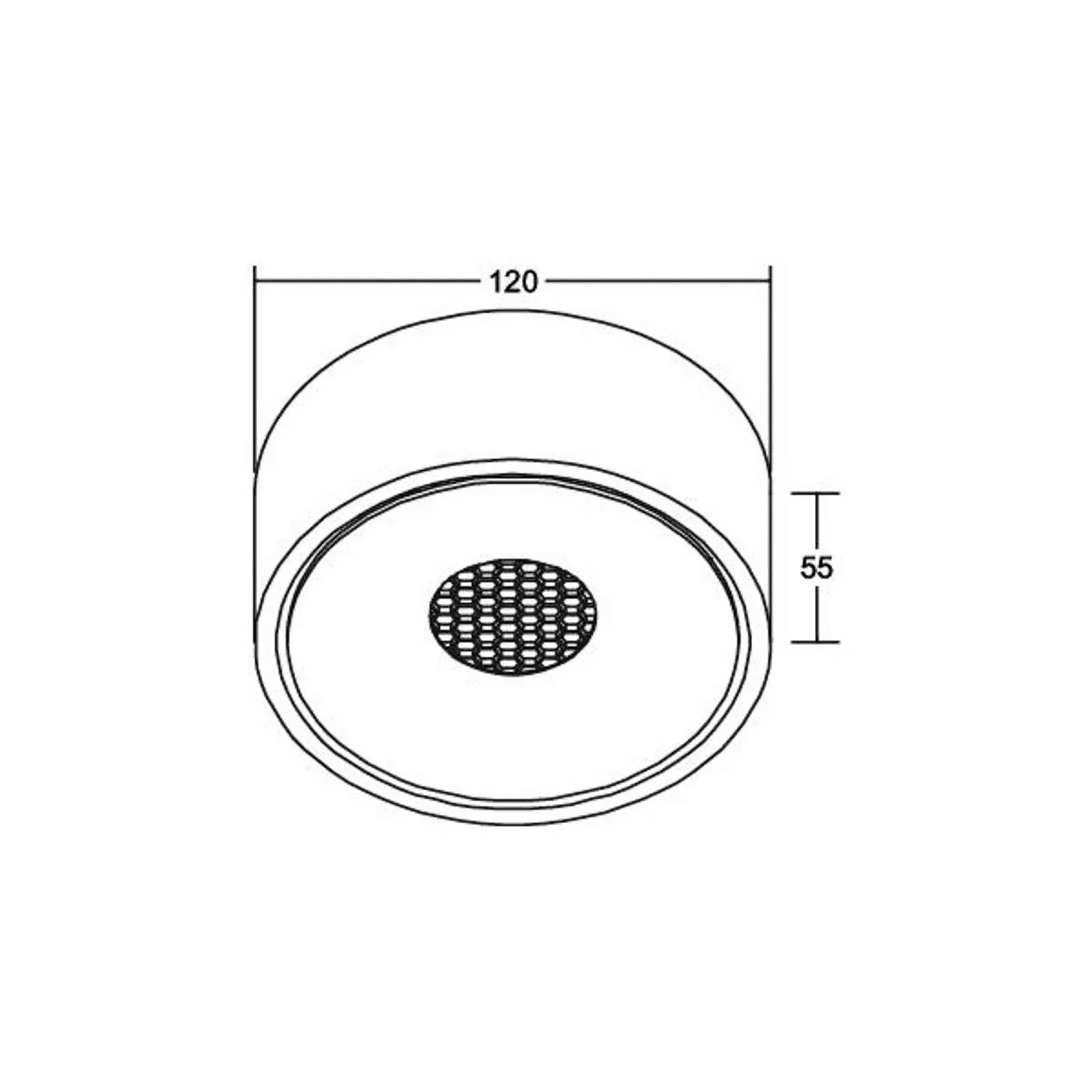 BRUMBERG Indy LED-Deckenanbauleuchte, RC, weiß günstig online kaufen