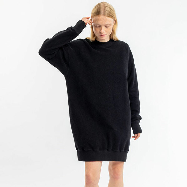 Sweatshirt Kleid Aus Bio-baumwolle günstig online kaufen