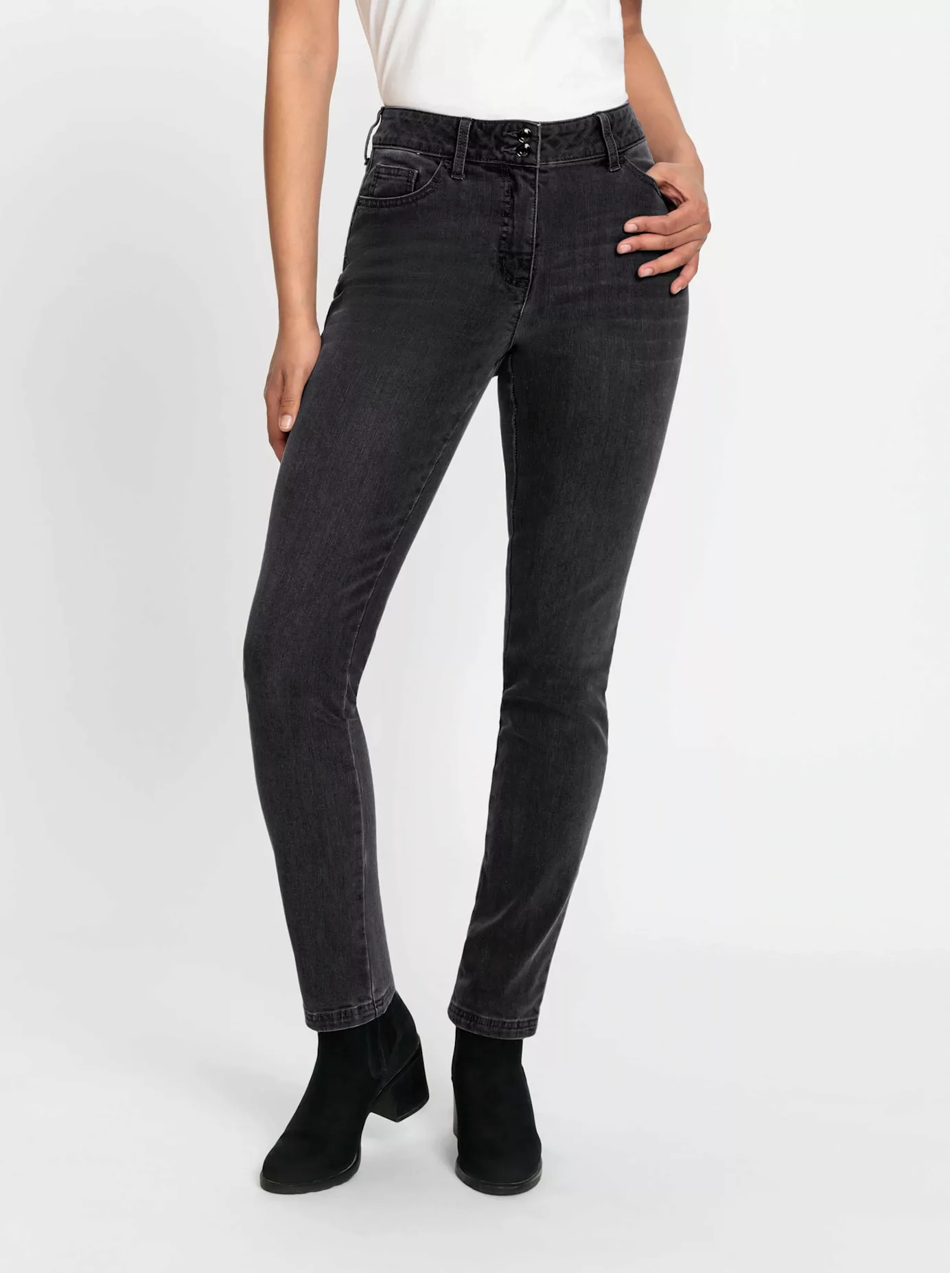 Inspirationen 5-Pocket-Jeans, (1 tlg.) günstig online kaufen