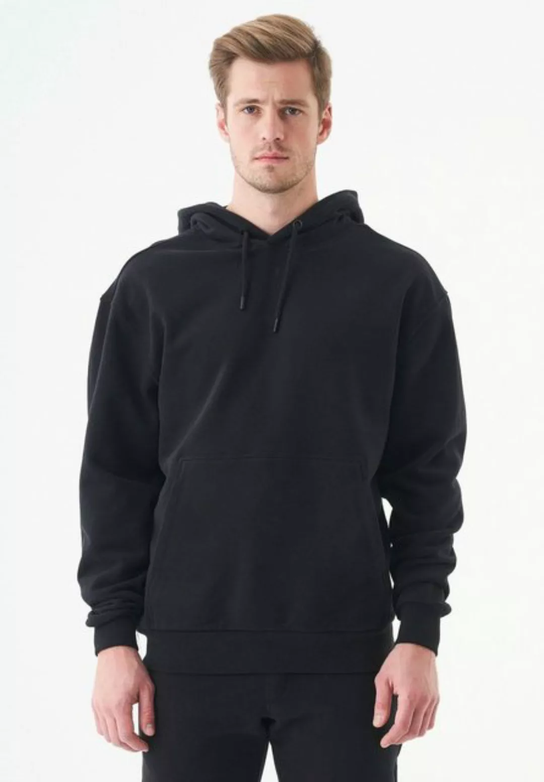 ORGANICATION Sweatshirt Halki-Unisex Hoodie in Black günstig online kaufen