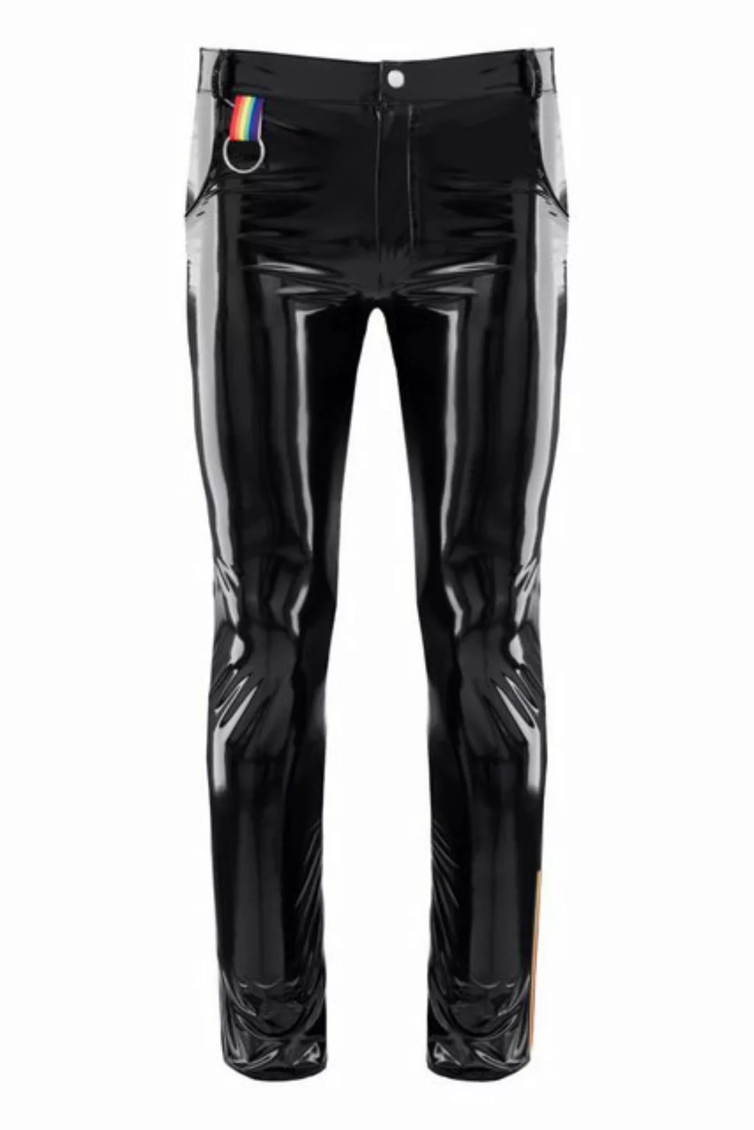 Regnes Fetish Planet Lederimitathose Herren-Hose in schwarz - XL günstig online kaufen