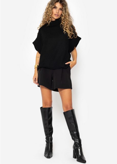 SASSYCLASSY Pullunder Oversize Pullunder Damen mit Turtleneck Elegant günstig online kaufen