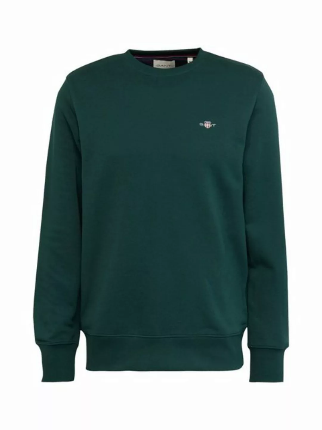 Gant Sweatshirt REG SHIELD C-NECK SWEAT mit Logostickerei auf der Brust günstig online kaufen