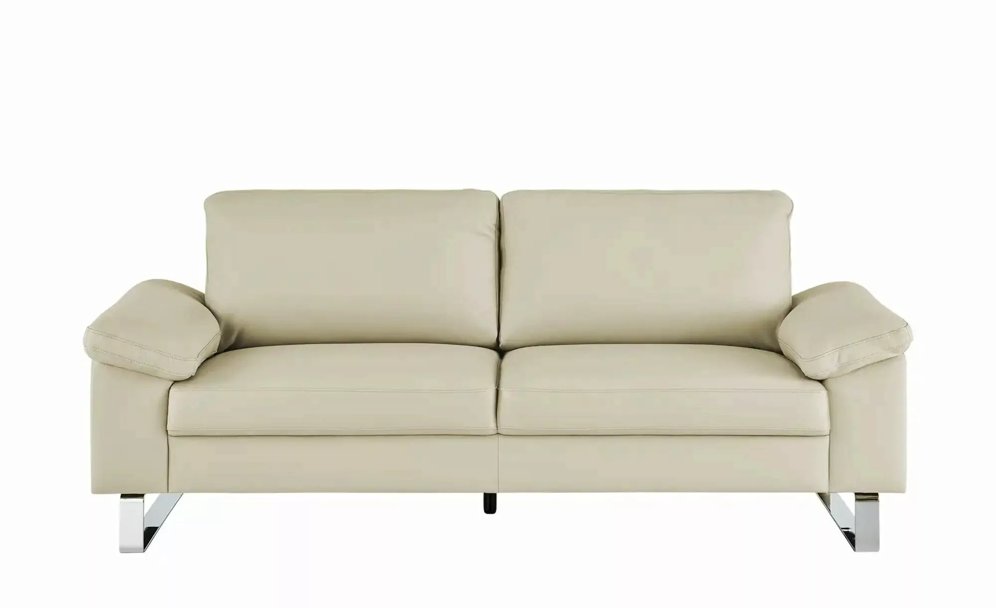 Max Schelling Ledersofa aus Echtleder Maximum ¦ beige ¦ Maße (cm): B: 204 H günstig online kaufen