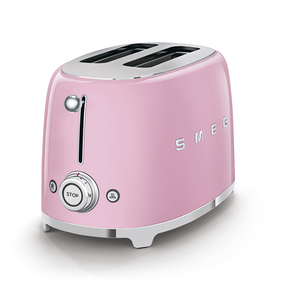 Kompakter Retro 2-Schlitz-Toaster Cadillac Pink günstig online kaufen