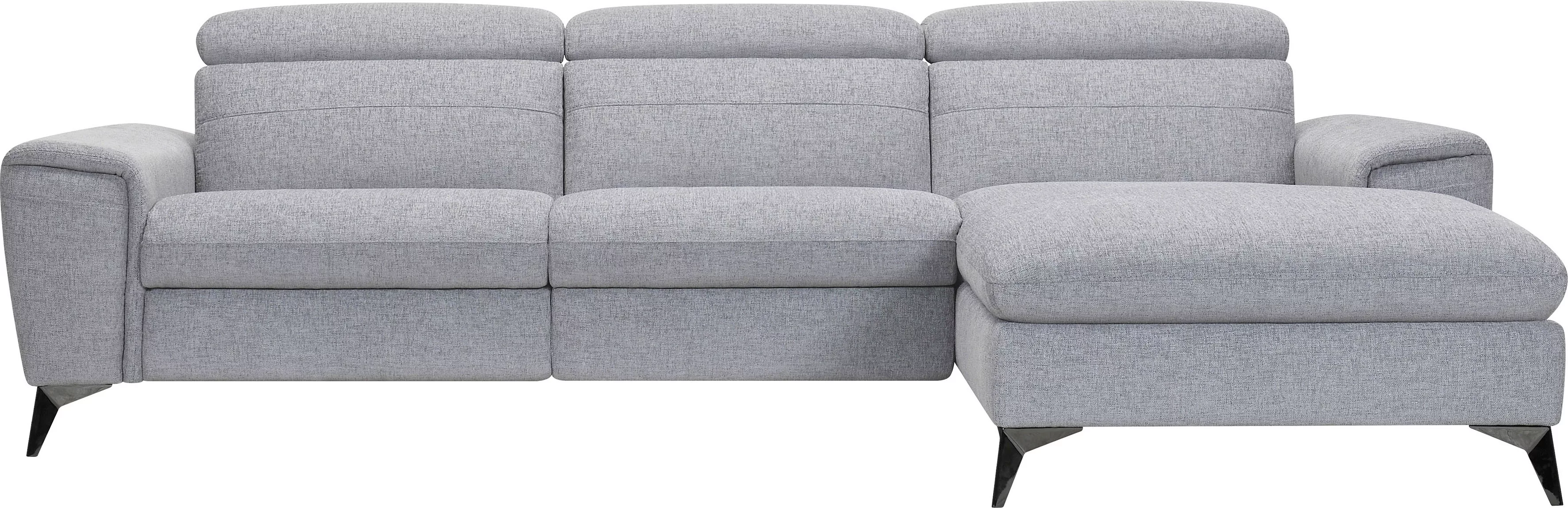 Places of Style Ecksofa "Theron, L-Form, 263 cm,", elektrische Relaxfunktio günstig online kaufen