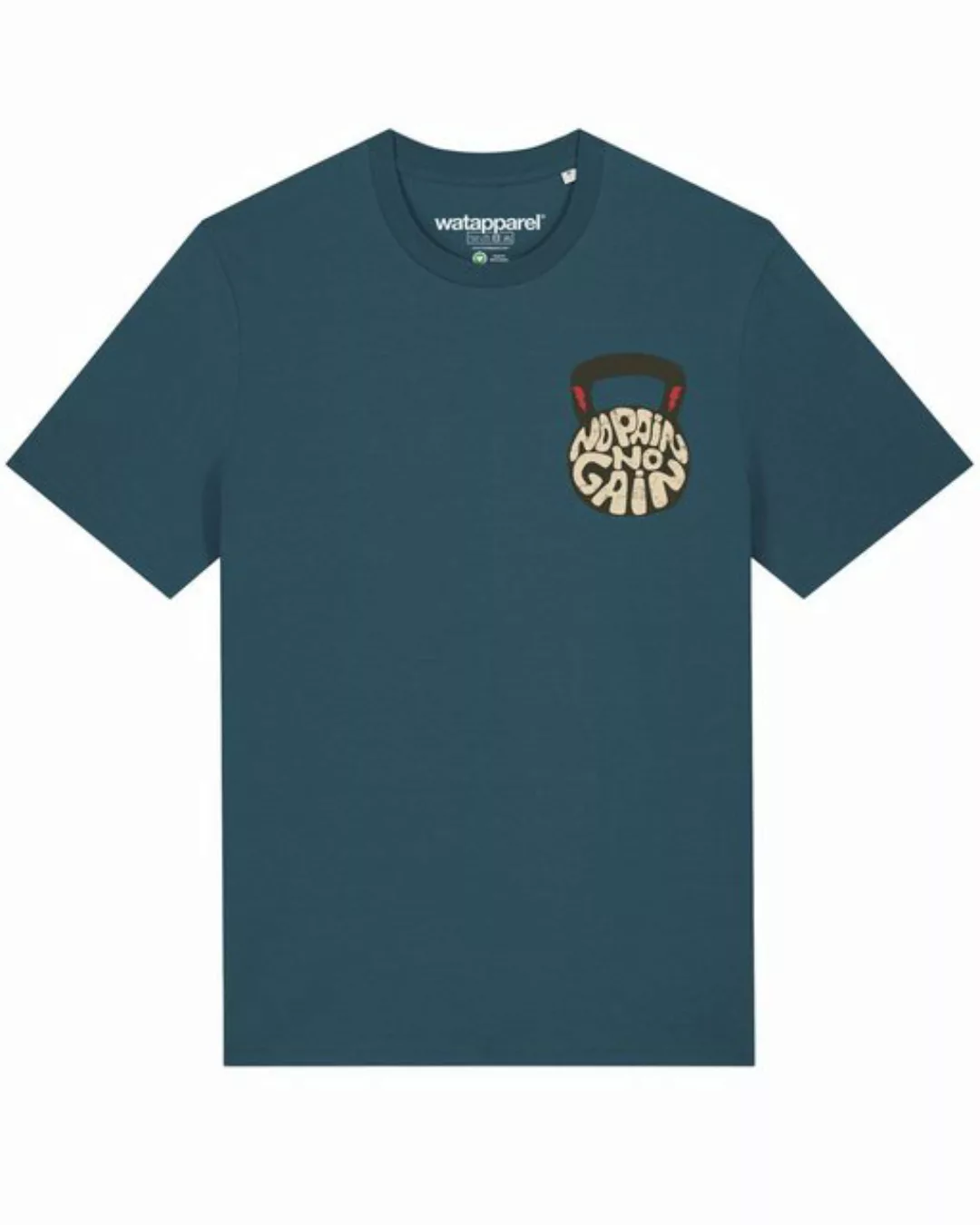 wat? Apparel Print-Shirt No Pain, no Gain 01 (1-tlg) günstig online kaufen