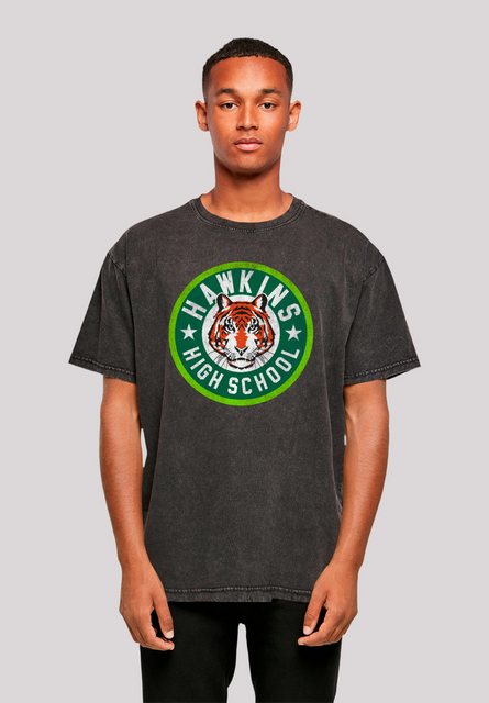 F4NT4STIC T-Shirt "Stranger Things Hawkins Tiger Circle", Premium Qualität günstig online kaufen