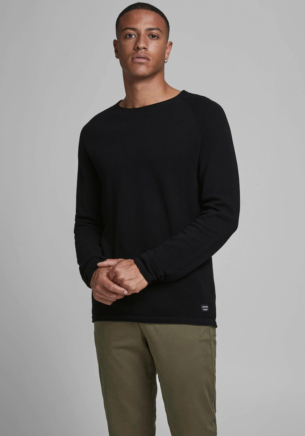 Jack & Jones Herren Sweater Pullover mit Rundhals Ausschnitt JJEHILL günstig online kaufen