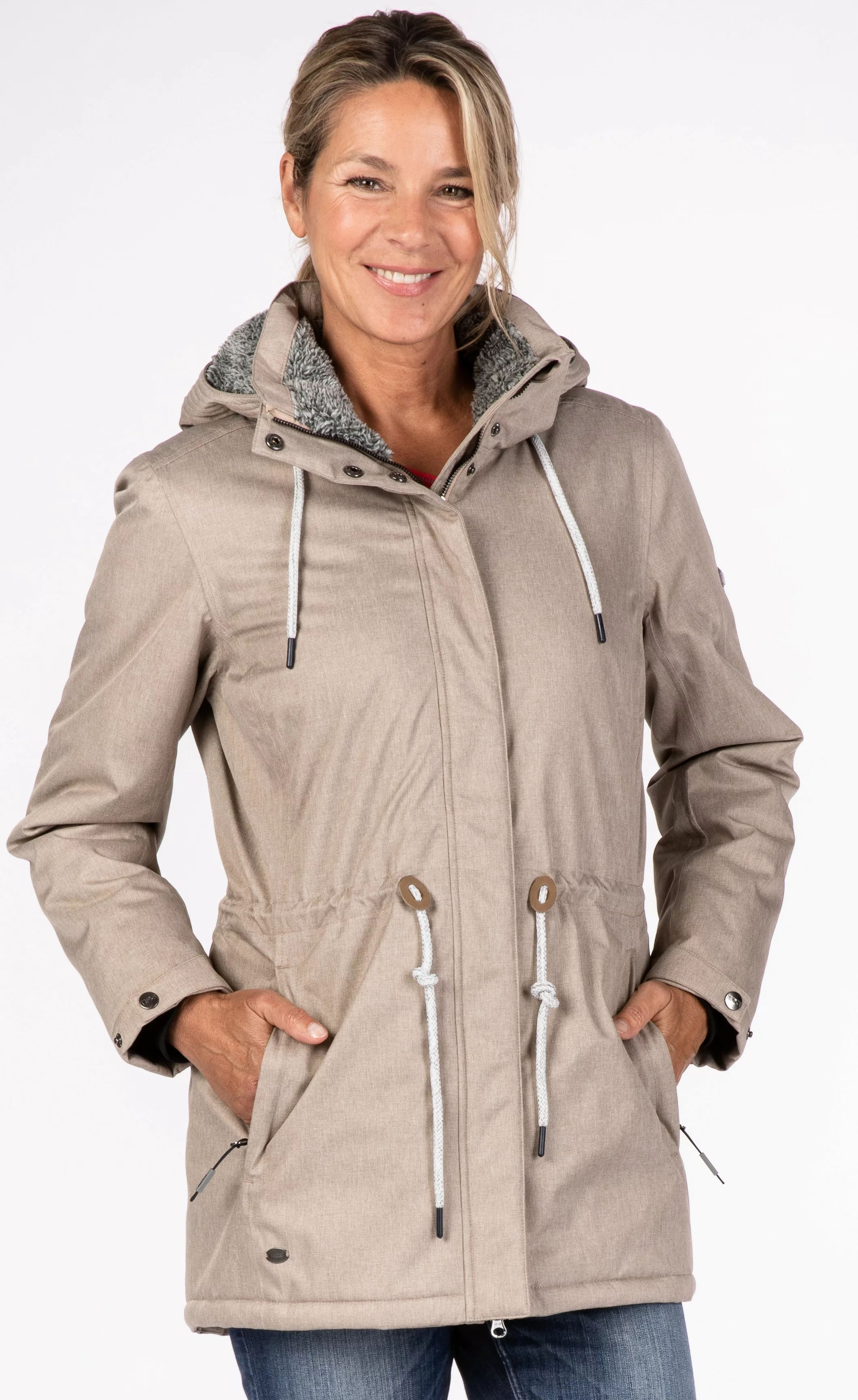 LPO Parka "PAISLEY II NEW WOMEN", leicht wattierter Parka mit abnehmbarer K günstig online kaufen