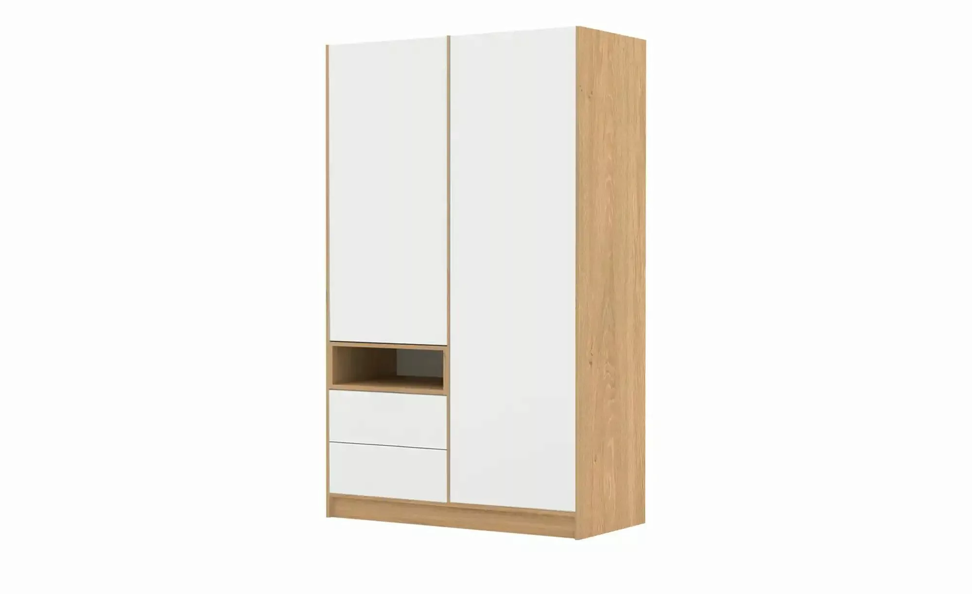 Kleiderschrank  White Oak ¦ holzfarben ¦ Maße (cm): B: 120,6 H: 200 Schränk günstig online kaufen