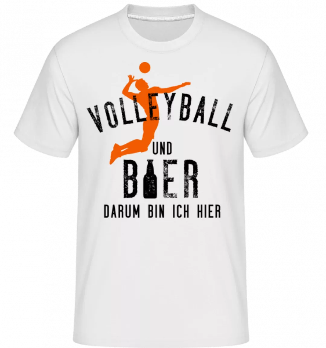 Volleyball Und Bier · Shirtinator Männer T-Shirt günstig online kaufen