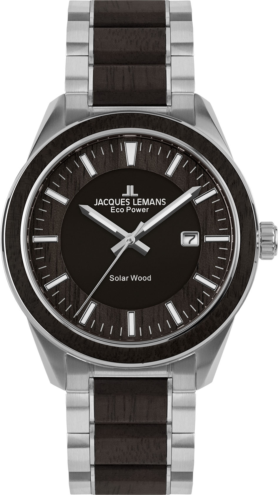 Jacques Lemans Solaruhr "Eco Power Solar Wood, 1-2116G" günstig online kaufen