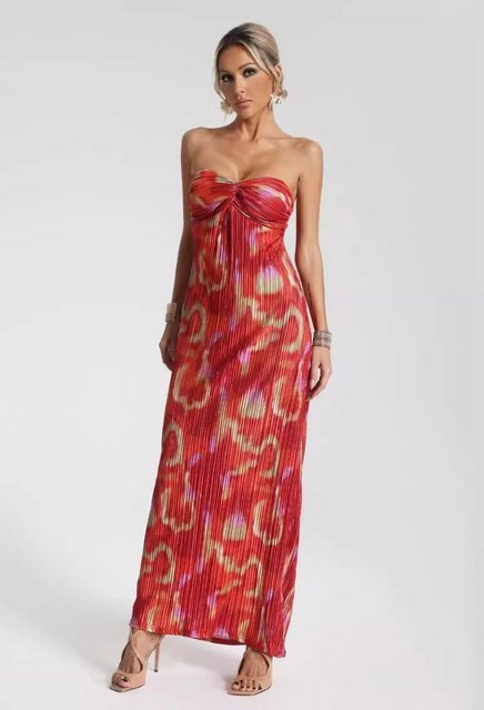 SEGUEN Sommerkleid Trägerloses, rückenfreies, bedrucktes Kleid (Lässiges, p günstig online kaufen