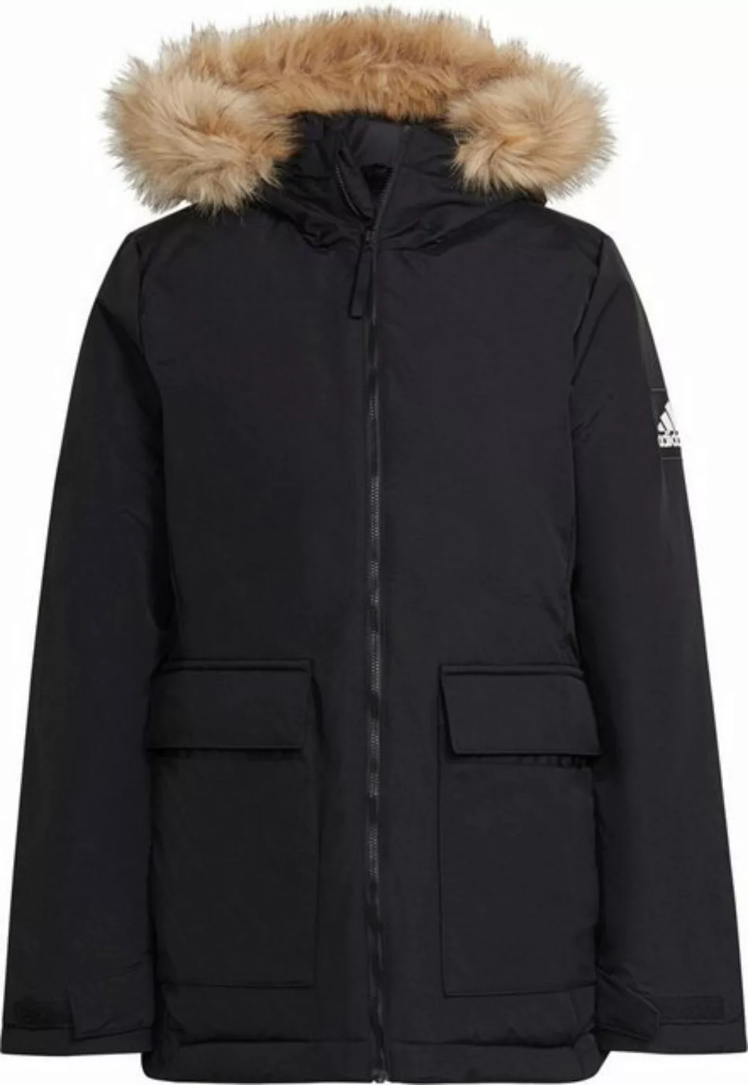 adidas Sportswear Anorak Damen Utilitas Hooded Parka schwarz günstig online kaufen