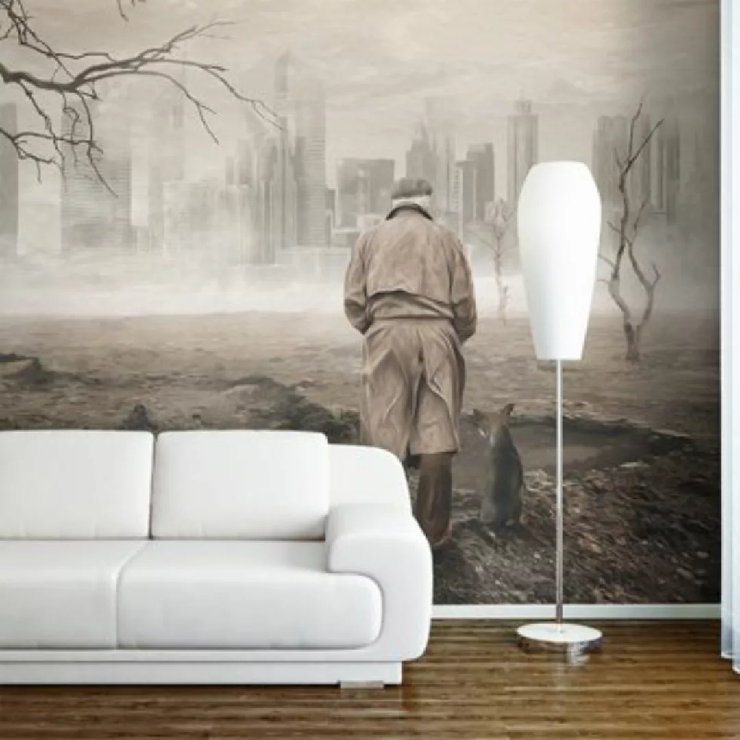 artgeist Fototapete Ghost's city mehrfarbig Gr. 400 x 309 günstig online kaufen