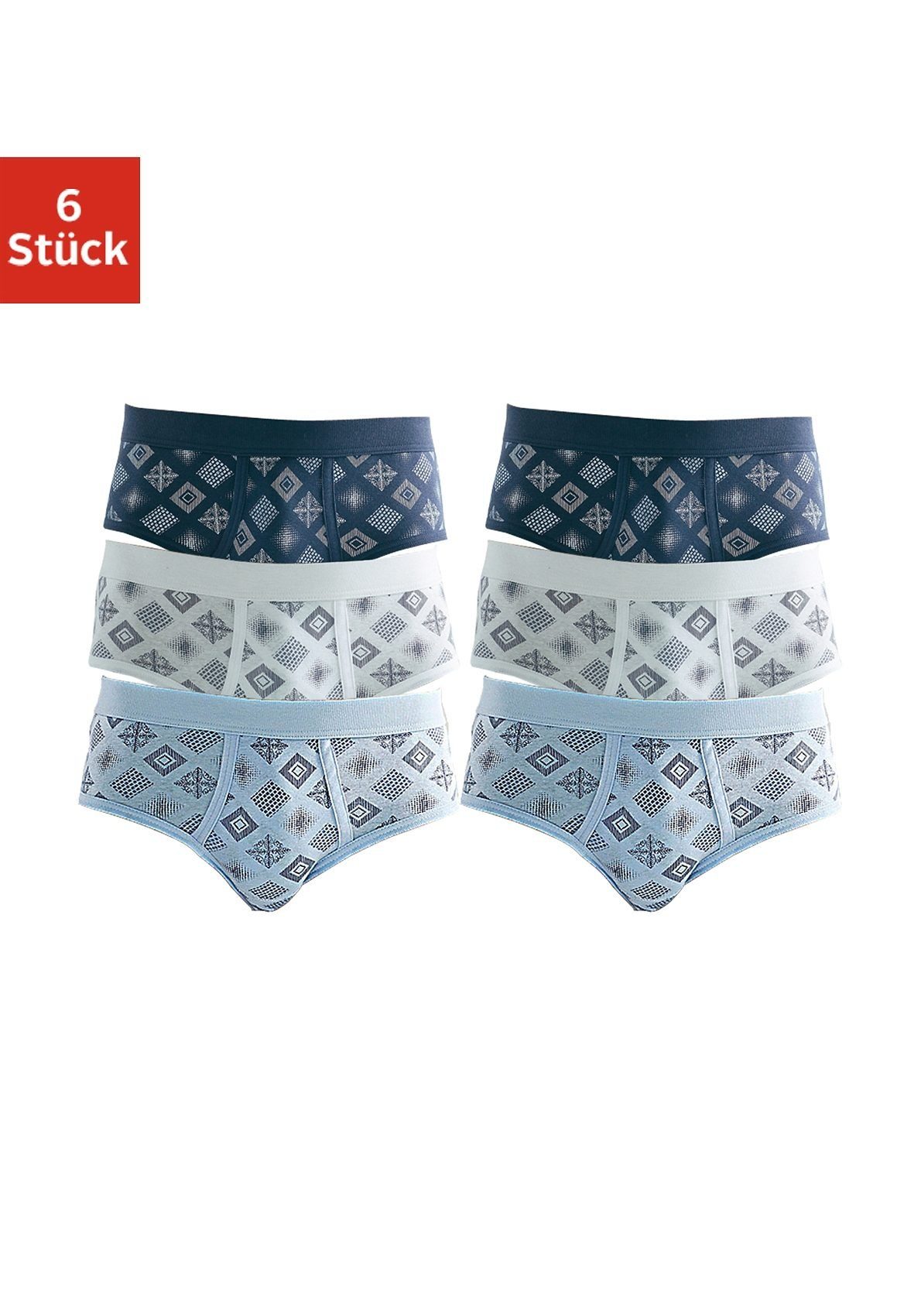 Clipper Slip (Packung, 6-St) mit Eingriff, günstig online kaufen