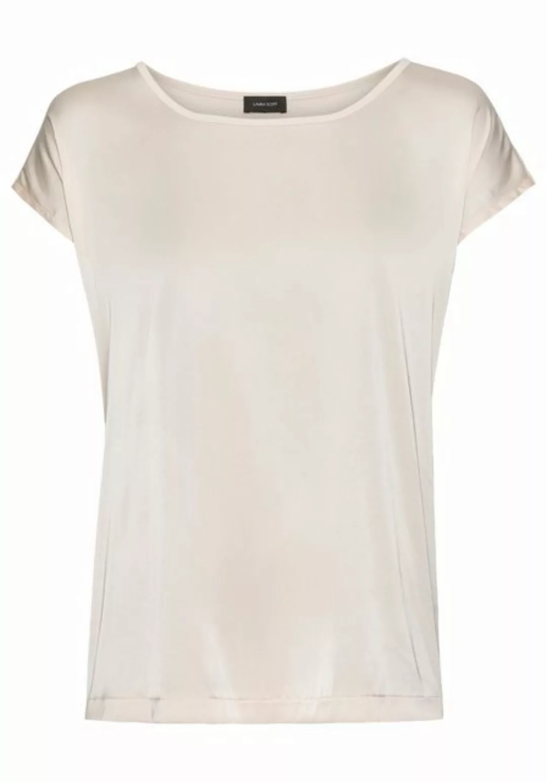 Laura Scott Shirtbluse aus Satin und Jersey günstig online kaufen