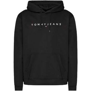 Tommy Jeans  Sweatshirt Logo Embroidery Hoodie Black günstig online kaufen