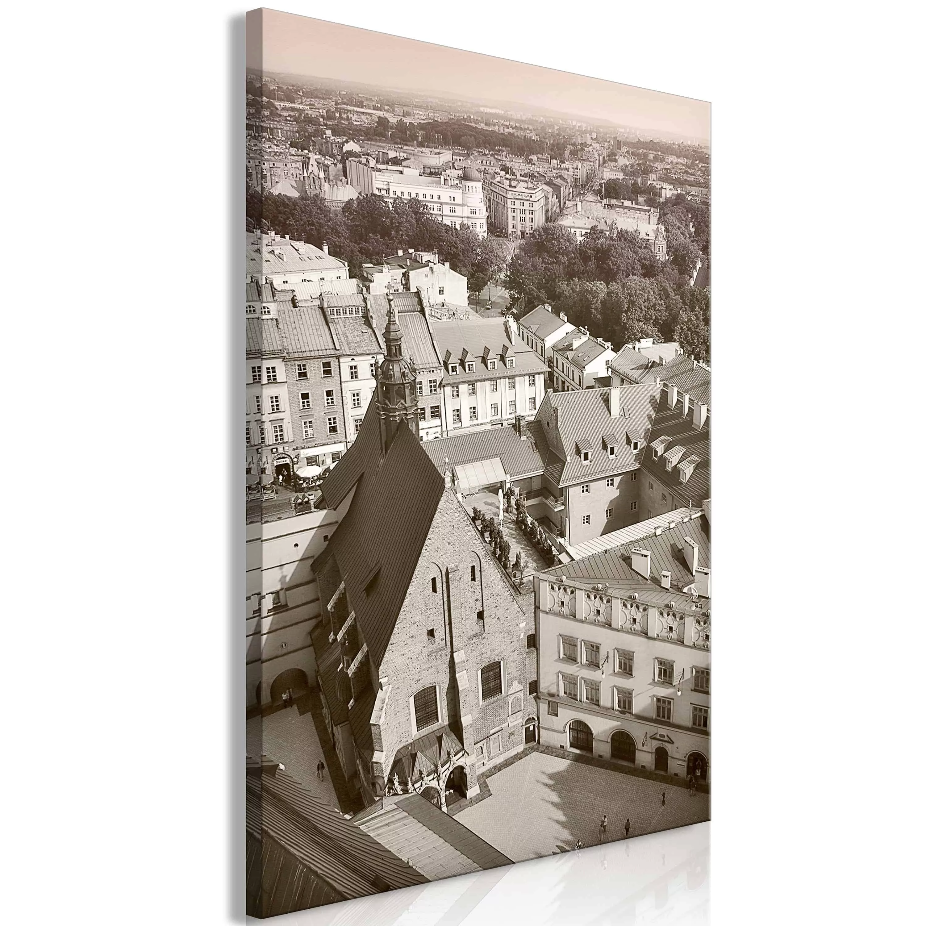 Wandbild - Cracow: Old City (1 Part) Vertical günstig online kaufen