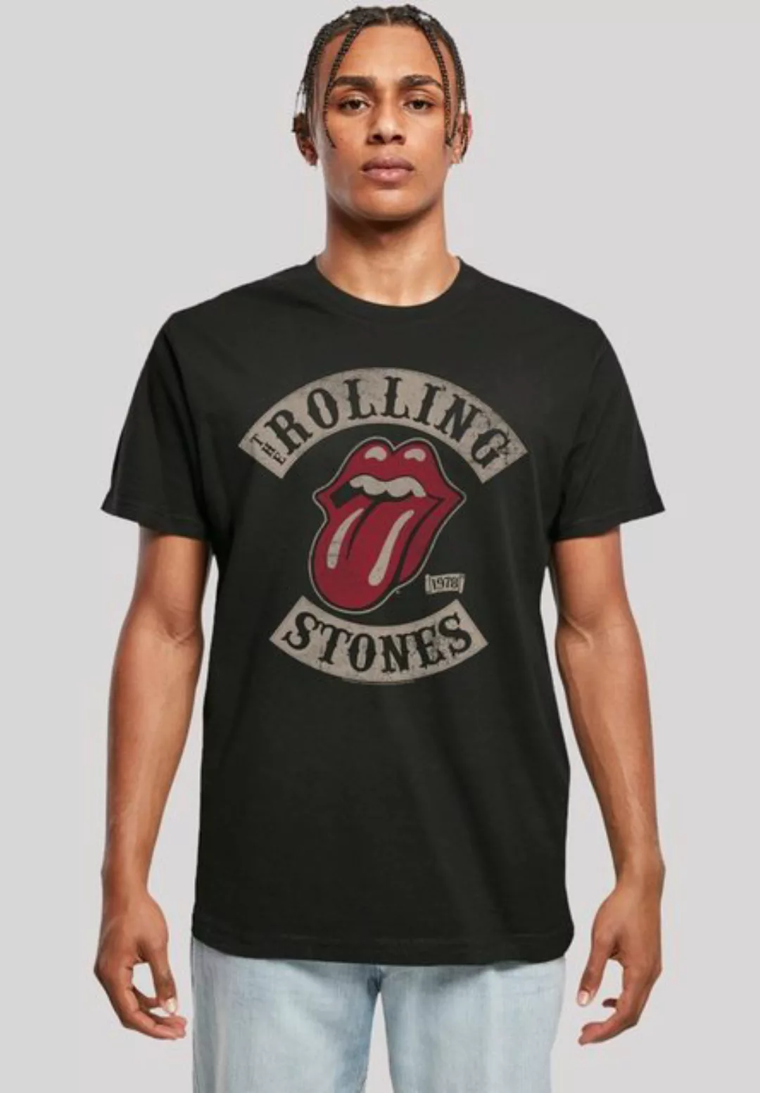 F4NT4STIC T-Shirt The Rolling Stones Tour '78 Premium Qualität günstig online kaufen