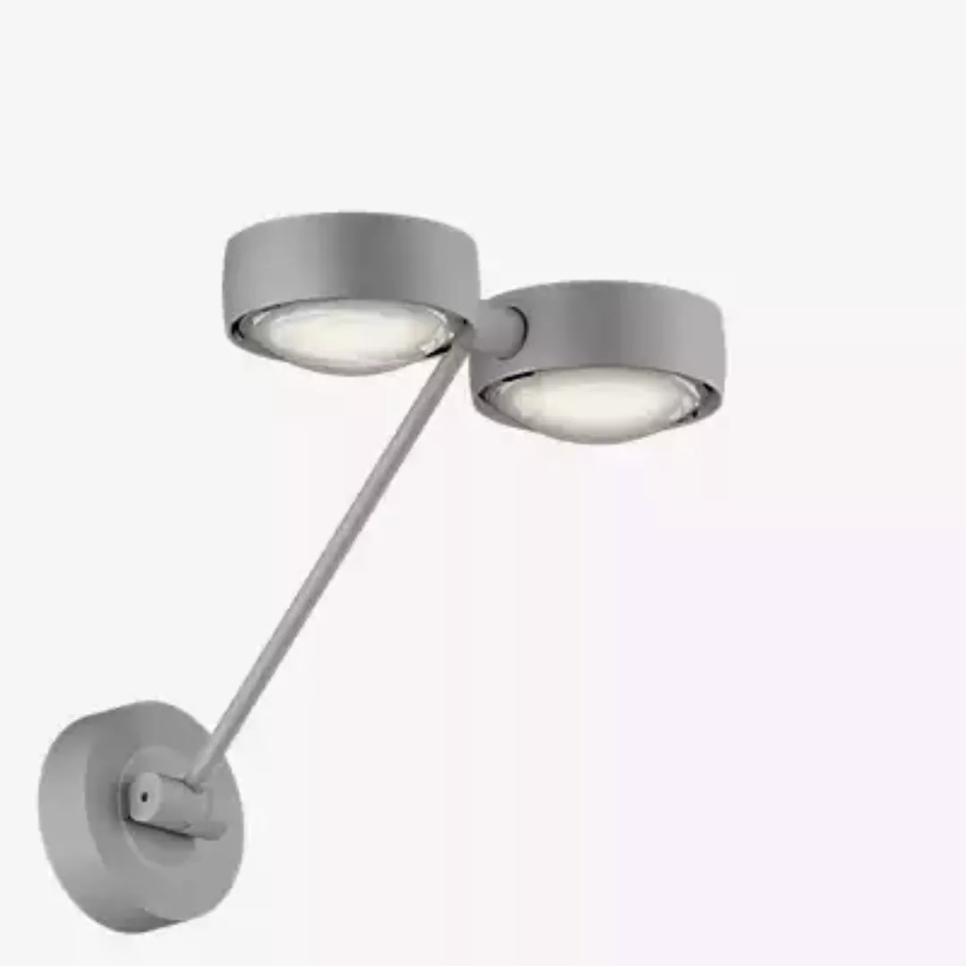 Occhio Sento Parete Doppio 30 Up D Wandleuchte LED, Kopf chrom matt/Body ch günstig online kaufen