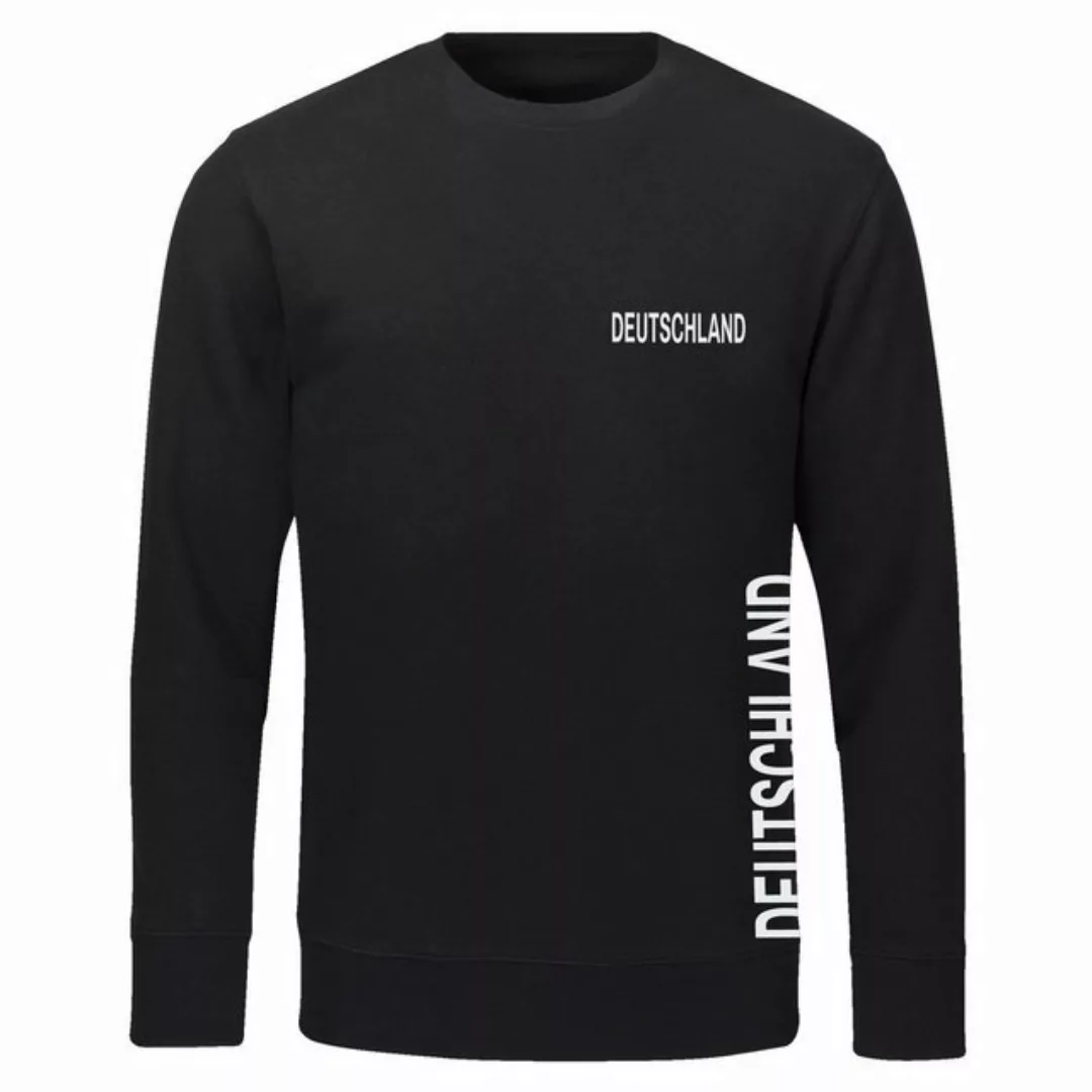 multifanshop Sweatshirt Deutschland - Brust & Seite - Pullover günstig online kaufen