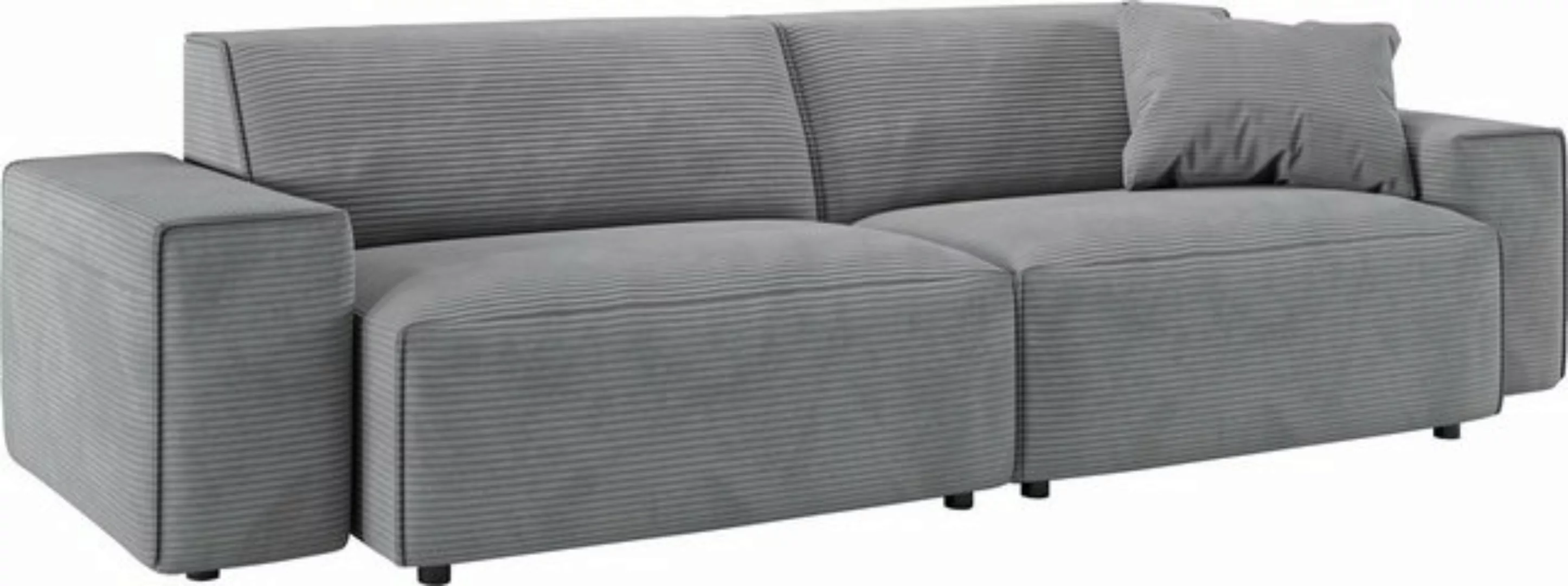 andas Big-Sofa "Glimminge auch in Breitcord, Feincord + Easy care-Bezug,", günstig online kaufen