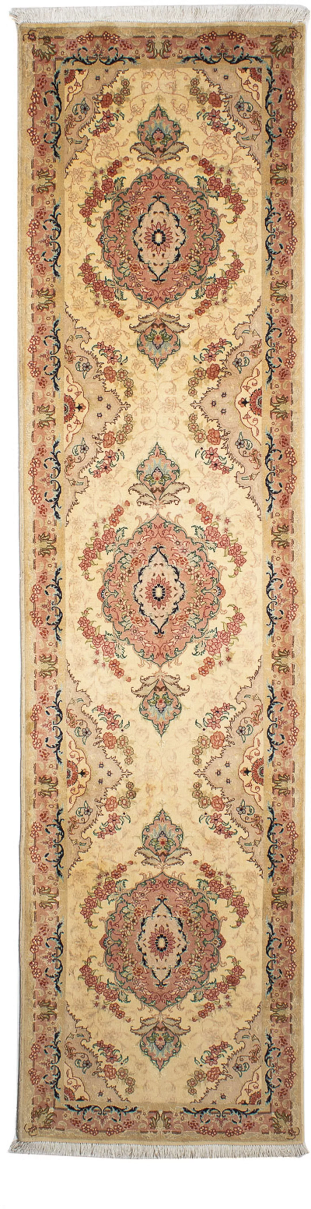 morgenland Orientteppich »Perser - Täbriz - Royal - 295 x 78 cm - hellbraun günstig online kaufen