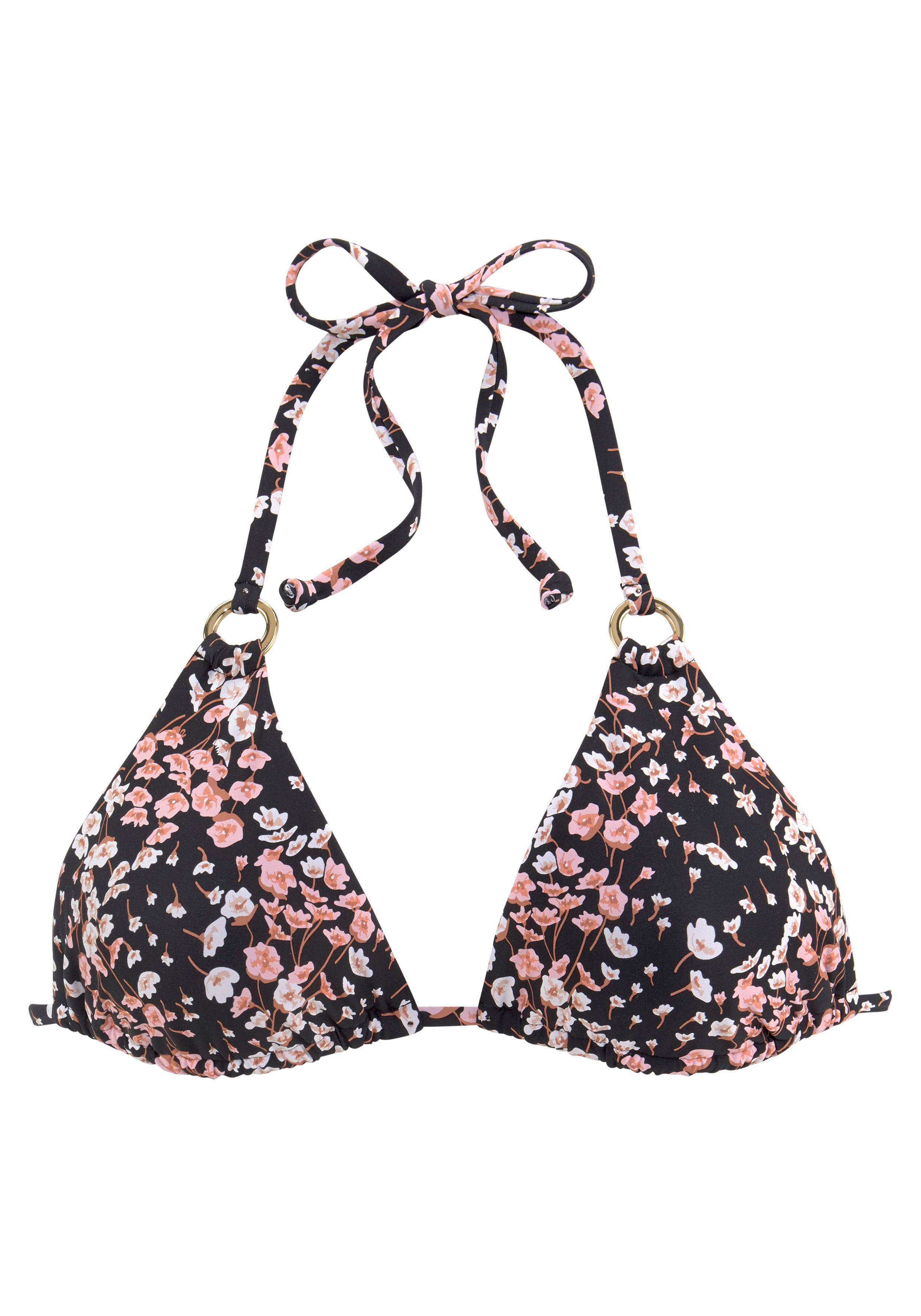 LASCANA Triangel-Bikini-Top Blair, mit Zierringen an günstig online kaufen