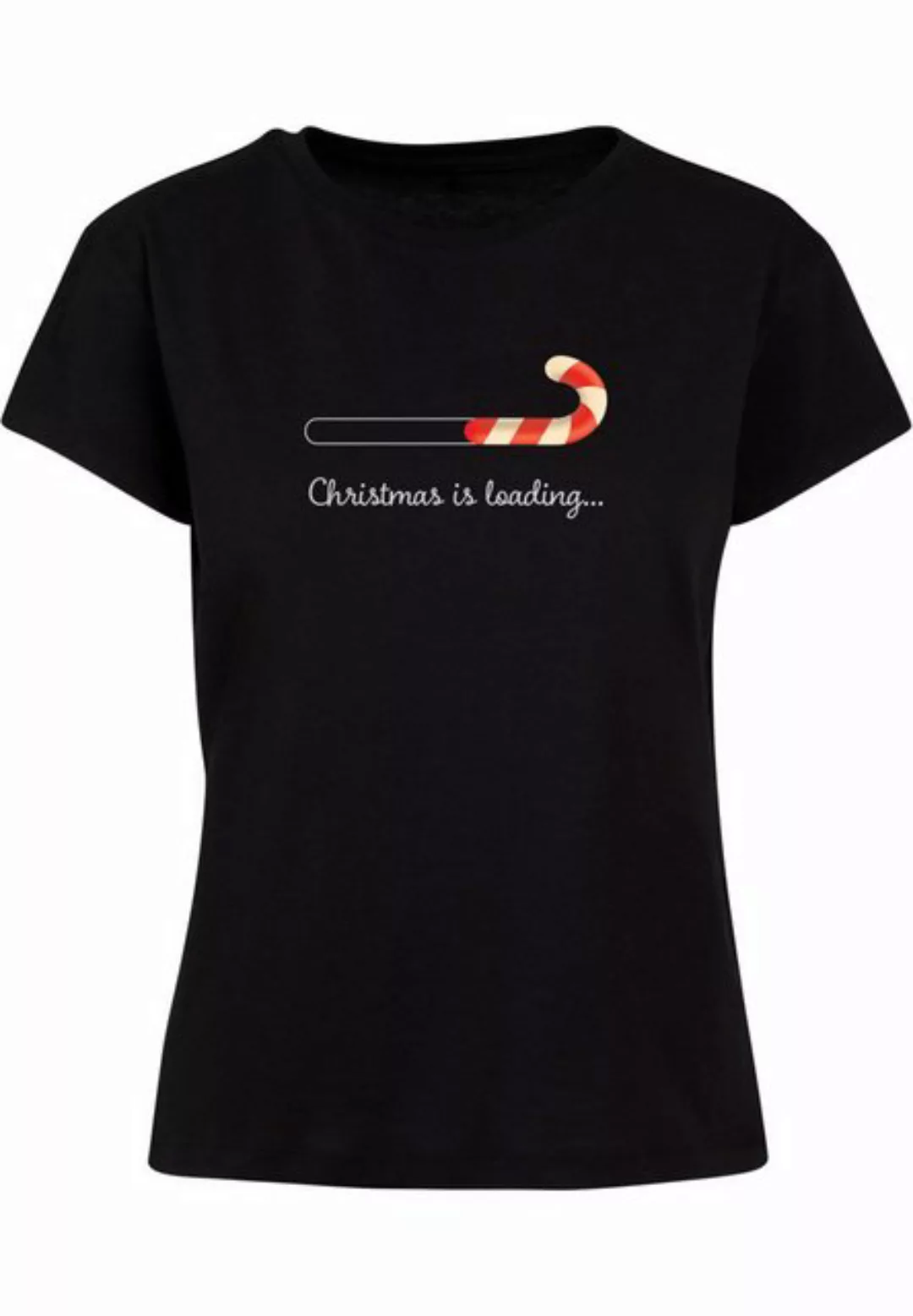Merchcode T-Shirt Merchcode Damen Ladies Christmas Loading Box Tee (1-tlg) günstig online kaufen