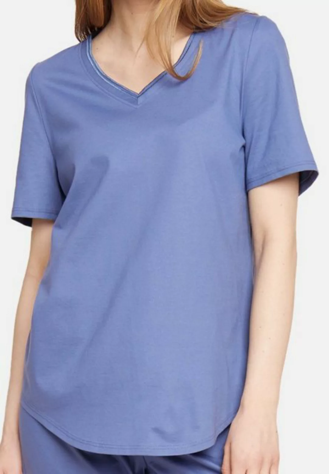 Rösch Pyjamaoberteil Basic (1-tlg) Schlafanzug T-Shirt - Baumwolle - Mix & günstig online kaufen