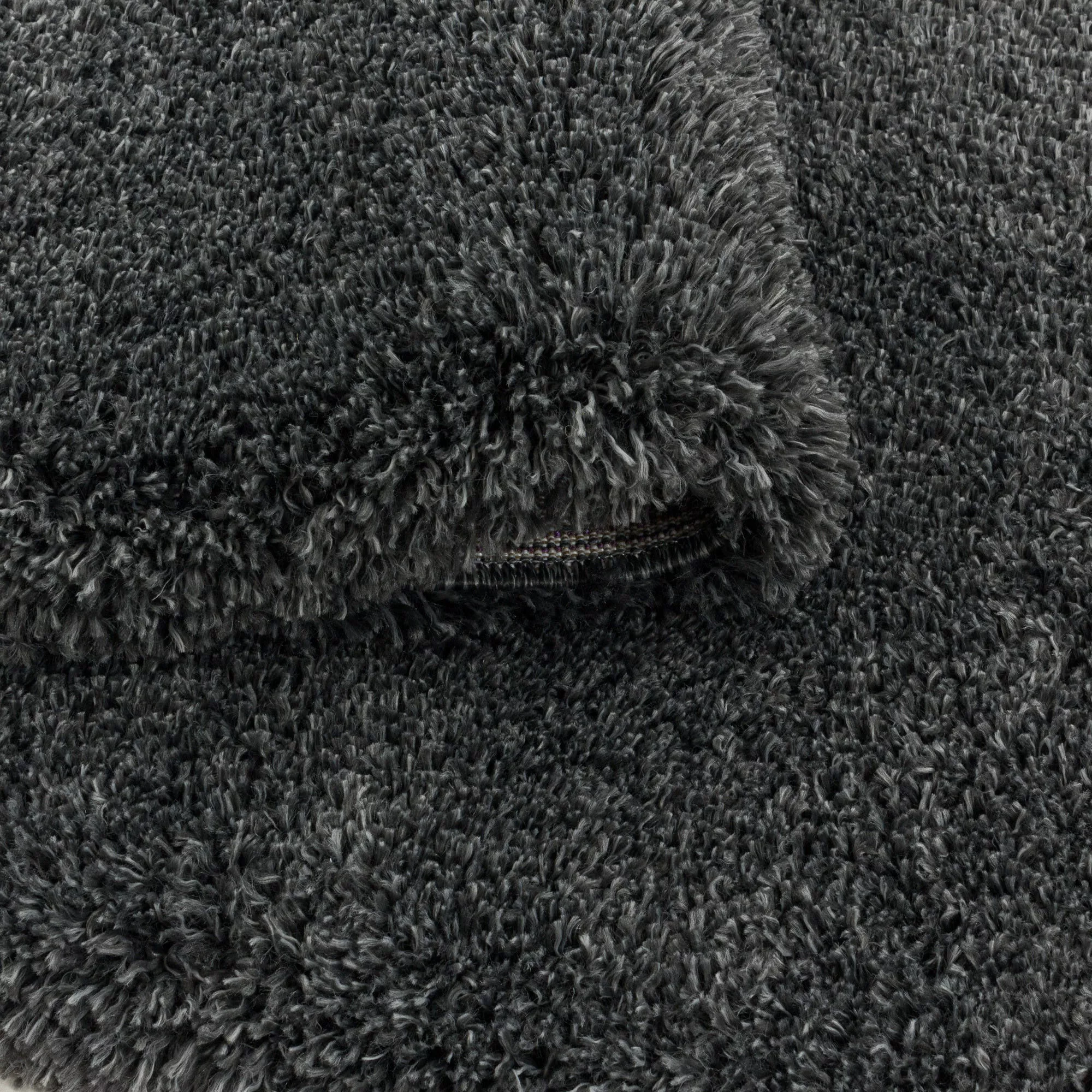 Ayyildiz Teppich FLUFFY hellgrau D: ca. 80 cm günstig online kaufen