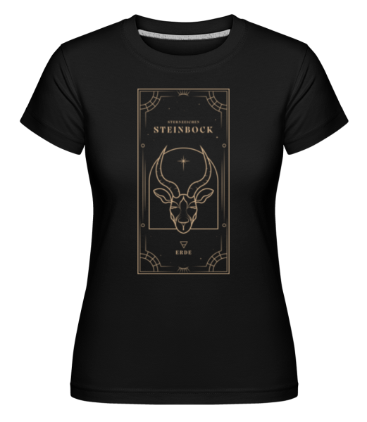 Art Deco Sternzeichen Steinbock · Shirtinator Frauen T-Shirt günstig online kaufen