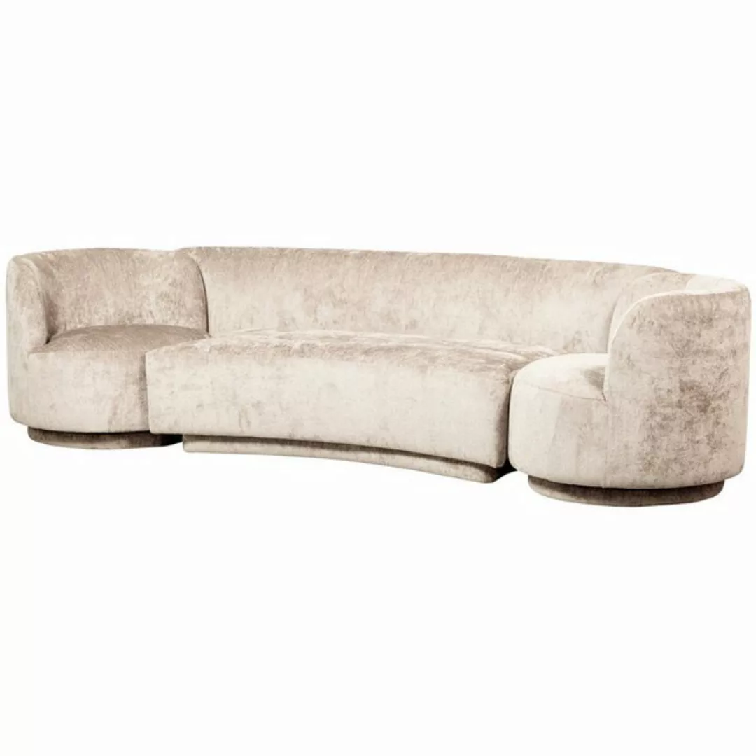 BePureHome Sofa Combi-Sofa Popular II - Chenille Natur, Freistellbar günstig online kaufen