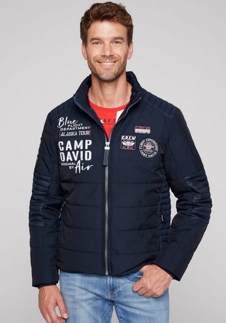 CAMP DAVID Outdoorjacke mit Windbreaker-Bündchen im Ärmel günstig online kaufen