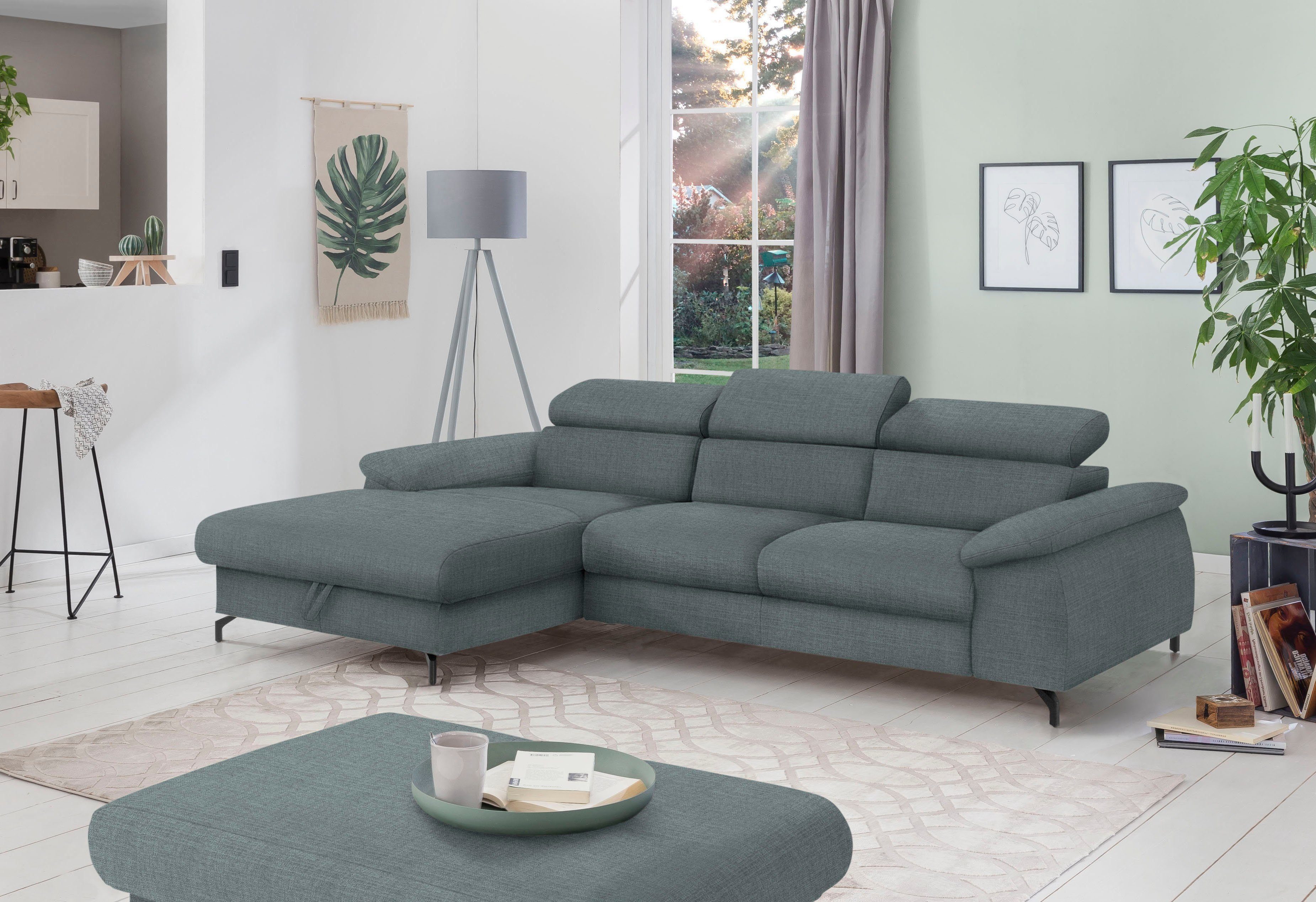COTTA Polstergarnitur Komaris L-Form, (Set), Set günstig online kaufen