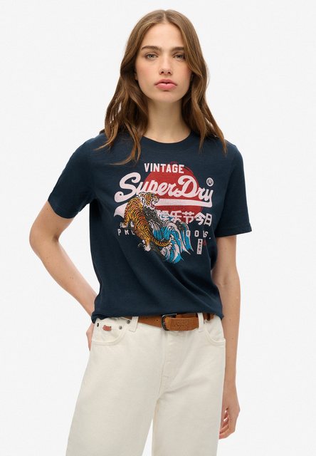 Superdry Kurzarmshirt VL TOKYO RELAXED TEE günstig online kaufen