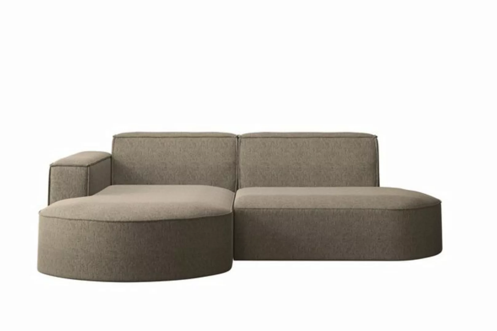 Kaiser Möbel Ecksofa Designer MODENA STUDIO L stoff Poso, Neve, Quelle günstig online kaufen