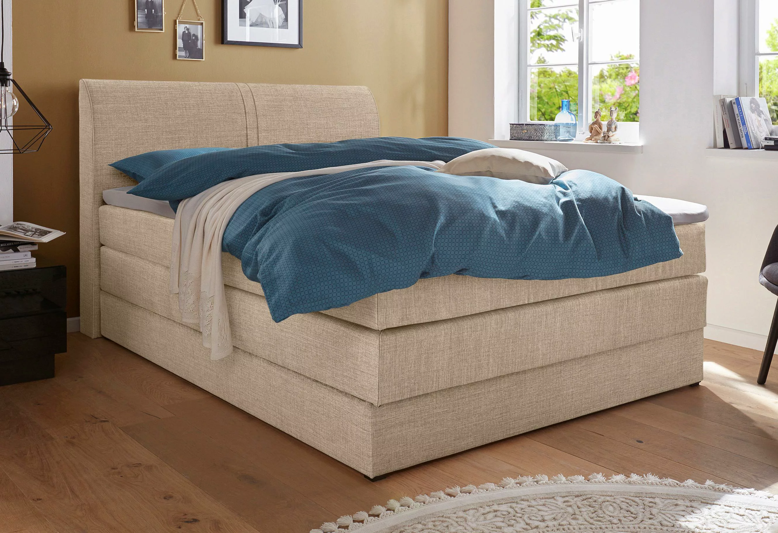hapo Boxspringbett, mit Bettkasten günstig online kaufen