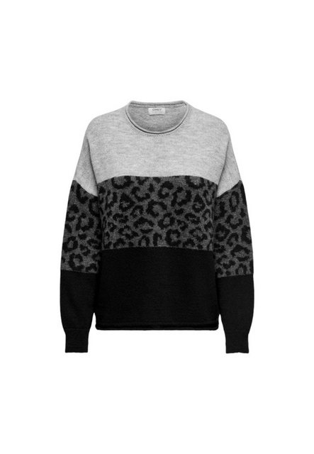 ONLY Rundhalspullover ONLJADE ANIMAL LS O-NECK NOOS KNT günstig online kaufen