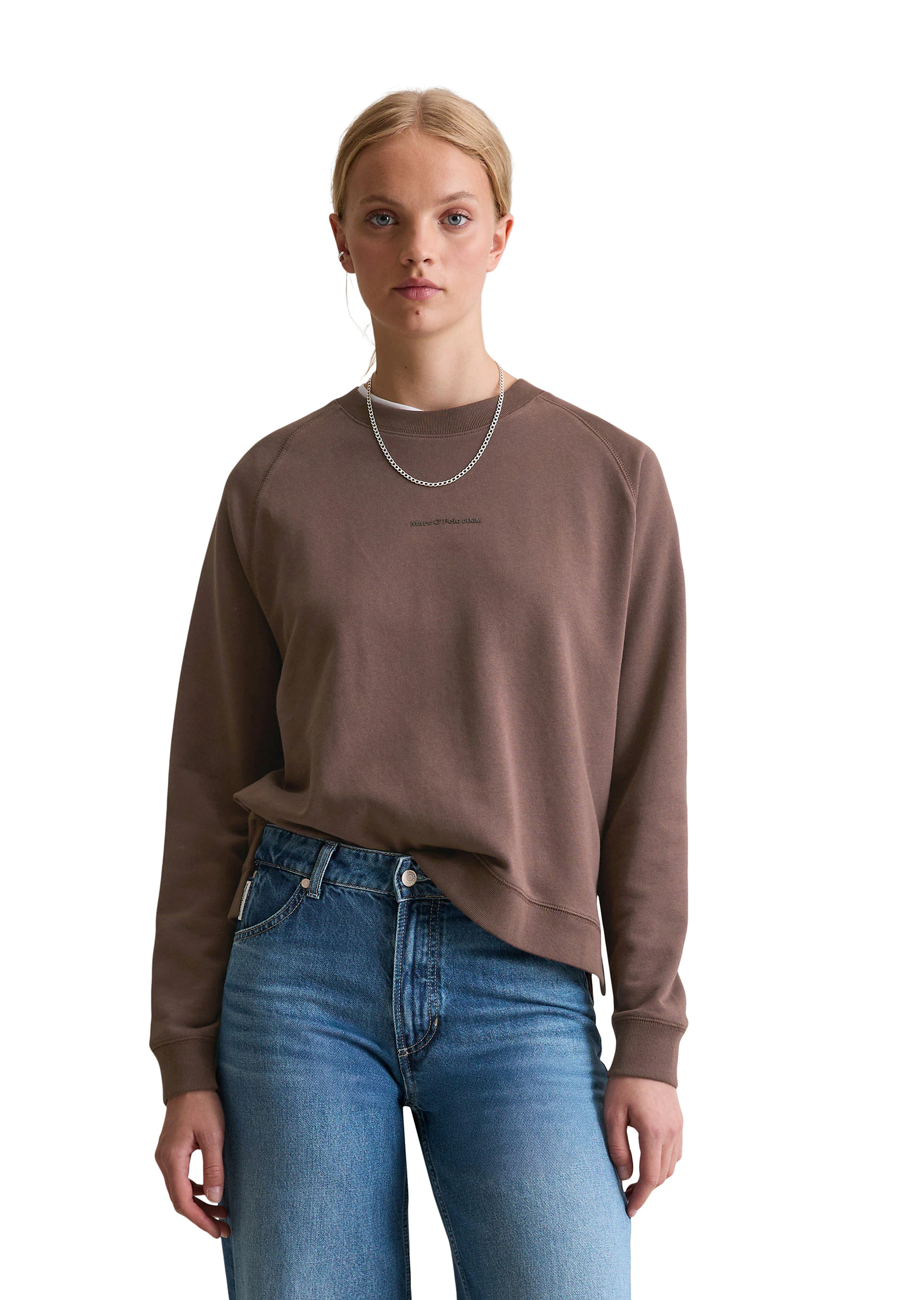 Marc OPolo DENIM Sweatshirt "aus Organic Cotton" günstig online kaufen