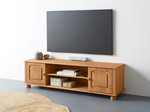 Home affaire Lowboard "Mette", Kommode mit Kabeldurchführung und einem Einl günstig online kaufen